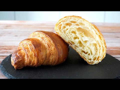 Видео: Домашний рецепт КРУАССАНА |ASMR| cakeshare