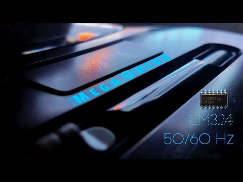 Видео: SEGA MD2 - улучшение звука с заменой микросхем + 50/60 Hz mod