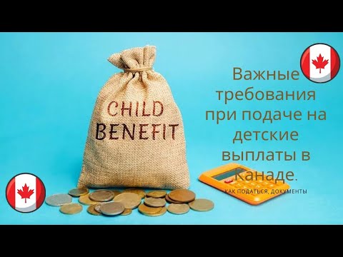 Видео: Child benefits in Canada! The important documents! Детские выплаты в Канаде! Важные документы!