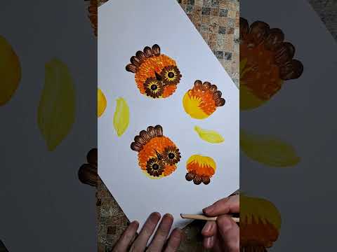 Видео: Безкоштовний майстер клас - Совенята. Drawing lessons. Soothing Art. Заспокійлива арт терапія.