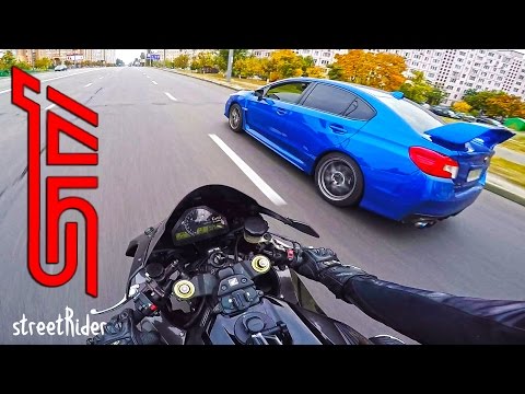Видео: ЧУВАК НА СУБАРУ ПЫТАЛСЯ | Subaru WRX STI vs Fireblade