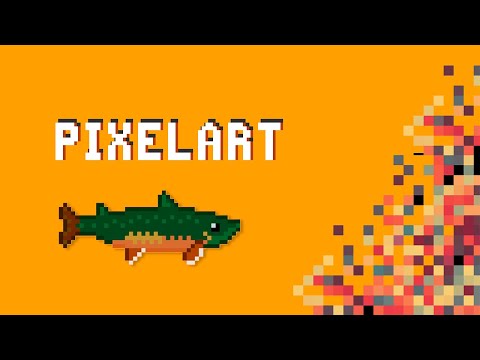 Видео: Легкий способ начать рисовать ПИКСЕЛЬ АРТ | PIXEL ART