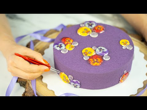 Видео: Удивила СВЕКРОВЬ💜. ФИАЛКОВЫЙ🌸 торт- Я - ТОРТодел!