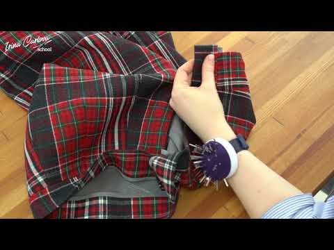 Видео: Урок 14 Соединение пояса с юбкой