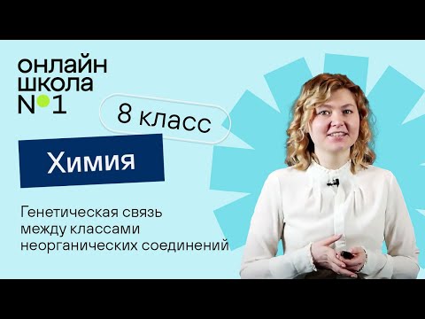 Видео: Генетическая связь между классами неорганических соединений. Видеоурок 23. Химия 8 класс