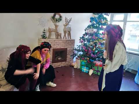 Видео: Новорічна сценка "Разом до Перемоги"