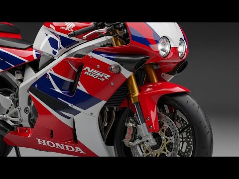 Видео: Представлен Honda NSR 500 V3 2026 года — возвращение легенды! | Двухтактный супербайк нового поко...