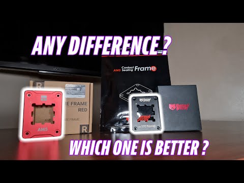 Видео: Thermal Grizzly Secure Frame против Thermalright Secure Frame для процессоров AM5