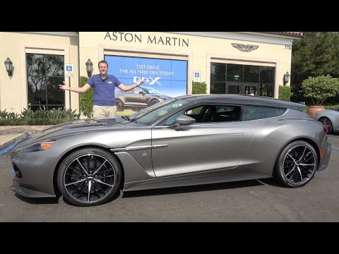 Видео: Aston Martin Vanquish Zagato Shooting Brake - это хот-хэтчбек за миллион долларов