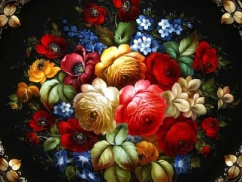 Видео: Урок №8 Искусство жостовских подносов