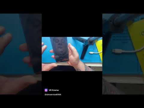 Видео: Ремонт Samsung A30s после воды. (не работает сенсор)