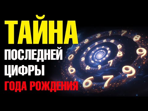 Видео: Что расскажет о вас последняя цифра года рождения?