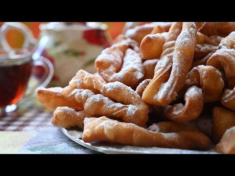 Видео: Это самый вкусный Хворост, который я когда-либо ел. Приготовить этот рецепт сможет любой желающий.