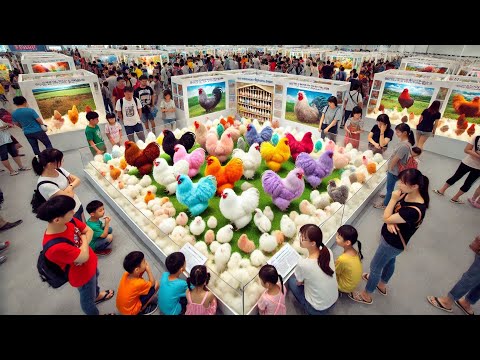 Видео: Выставка самых Красивых Кур Мира