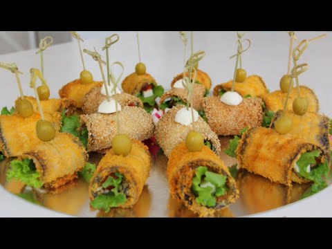 Видео: Рулетики из баклажанов. Тещин язык. Самые вкусные / Баялдыдан мини рулеттер. Baqlajonli rulet #рулет