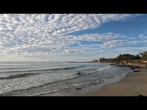 Видео: Утренняя прогулка по берегу Чёрного моря с.Равда, Болгария /Ravda, Bulgaria