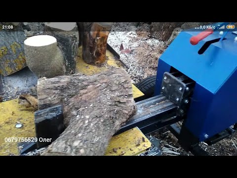 Видео: Краш тест дровокола Tirex