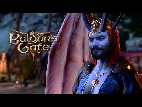 Видео: Тусняк в лагере, кто же к нам пожаловал? ▶ Baldur’s Gate 3 #8