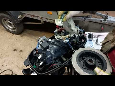 Видео: Установка катушки на ПЛМ Сузуки dt 9.9-15