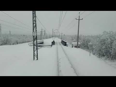 Видео: Апатиты-Оленегорск зимой