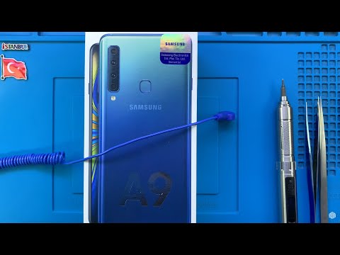 Видео: Замена экрана Samsung Galaxy A9