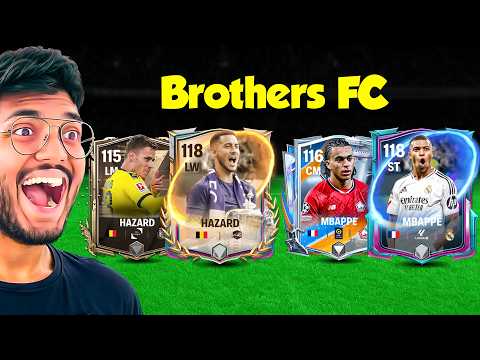 Видео: В моей команде FC MOBILE я могу использовать только братьев!