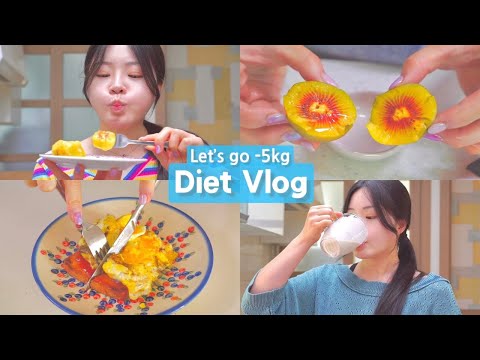 Видео: Diet｜диета для похудения на -5кг #2🥝｜Самый низкий вес в этом месяце, красный киви