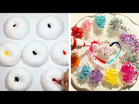 Видео: Самое удовлетворяющее видео слизи ASMR | Новый сборник странно удовлетворяющих 2019 | 62