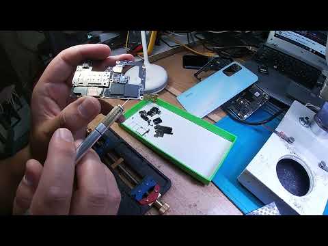 Видео: Xiaomi Redmi Note 10 Pro не включается, перепайка процессора, памяти, reboll cpu. M2101K6G.