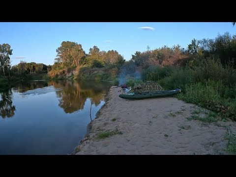 Видео: Сплав по реке Медведица. 580 км одиночного плавания. 3 серия.