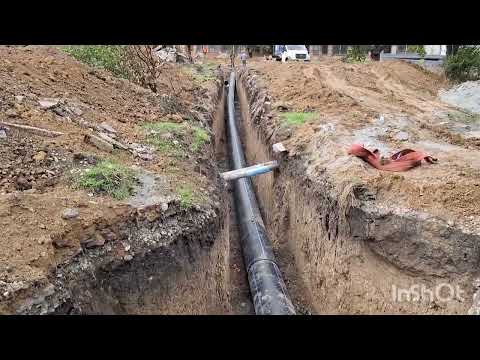 Видео: Прокладка нового водовода. Бердянск 6.10.2025г.