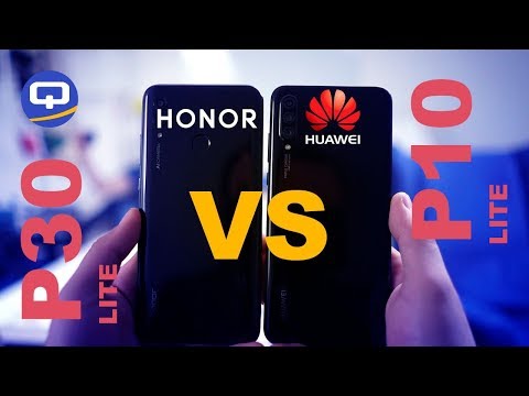 Видео: Сравнение Huawei P30 lite и Huawei Honor 10 Lite / QUKE.RU /