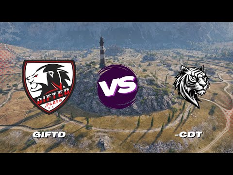 Видео: World of Tanks Advance GIFTD против -CDT #686