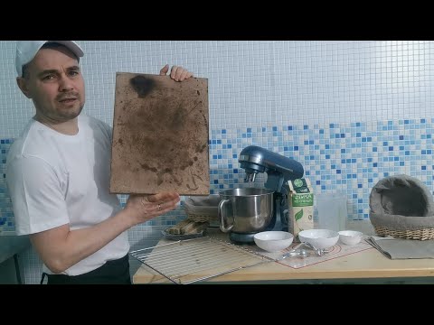 Видео: Подовая выпечка в домашних условиях, Пекарский камень Эстет, Увлажнение в духовке, Формы из лозы