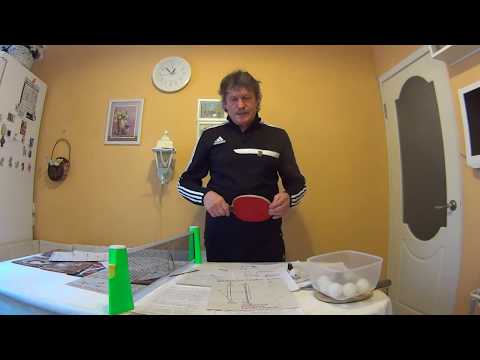 Видео: Настольный теннис - включаем голову