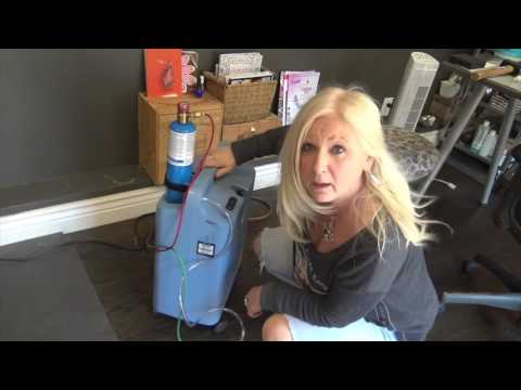 Видео: Концентратор кислорода, установленный с горелками против баллонов