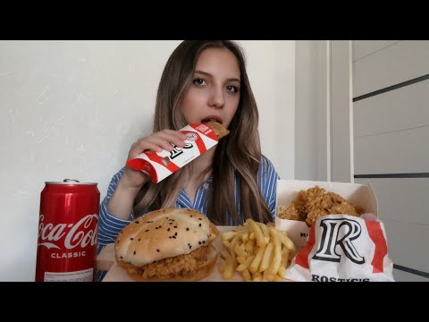 Видео: ОТКРЫЛА БИЗНЕС, НО ЧТО-ТО ПОШЛО НЕ ТАК💸💼| Мукбанг КФС/Острые крылышки/Бургер | Mukbang KFC 🍔🍟