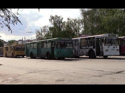 Видео: Троллейбусная конечная 7-ой квартал г Тольятти