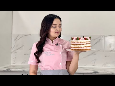 Видео: ТОРТ «ЯГОДНОЕ ОБЛАЧКО» | Нежный торт на скорую руку!