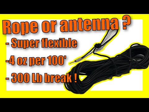 Видео: Эта «верёвка» на самом деле — антенный провод, и он подобран по цвету к медному проводу