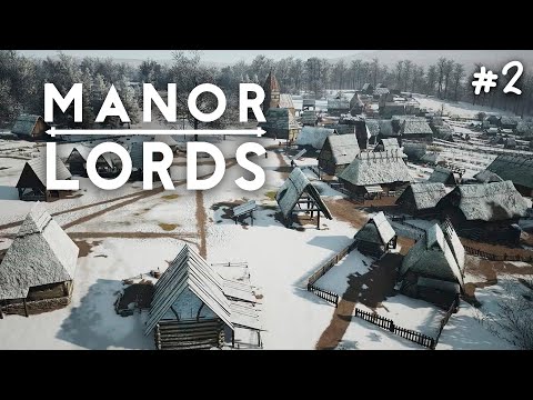 Видео: Manor lords - Увеличиваем население и разбираем механики !  [#2]