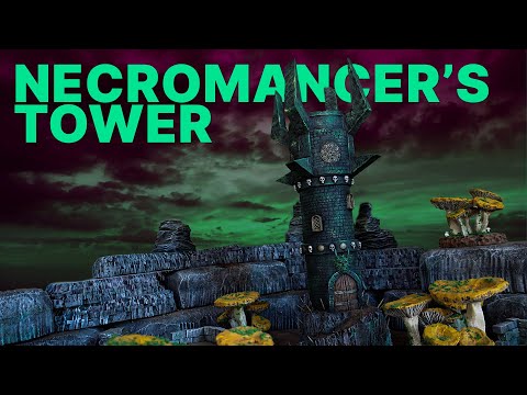 Видео: 💀Как построить башню некроманта (легко и дёшево!)
