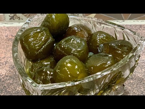 Видео: Сладко от зелени смокини без син камък и без вар / варенье из зелёного несозревшего инжира