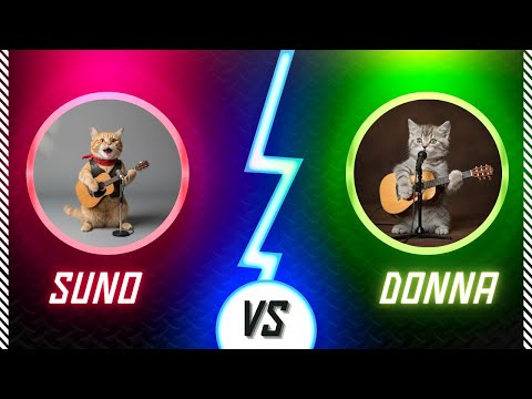 Видео: Сравнение AI сервисов генерации музыки Suno и Donna