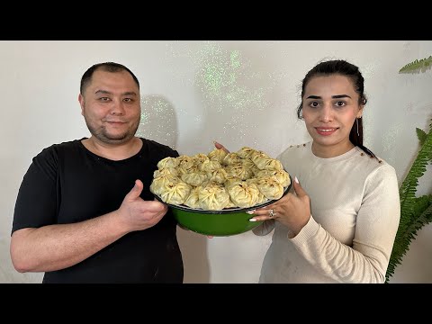 Видео: Настоящие Узбекские манты!