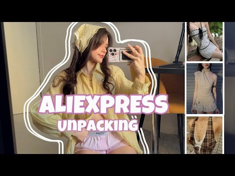 Видео: Распаковка с примеркой с Aliexpress || Покупаю вещи без отзывов!