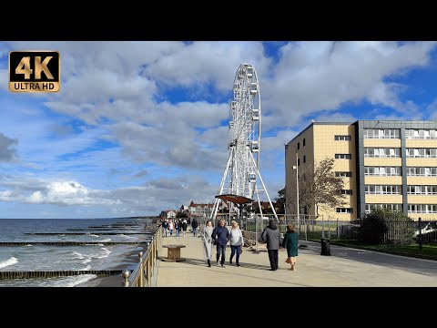 Видео: Walking in Zelenogradsk. Прогулка по набережной Зеленоградска.