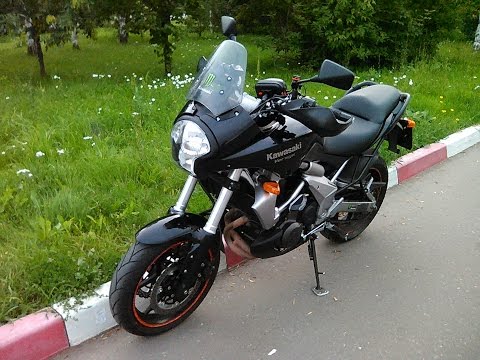 Видео: Обзор мотоцикла Kawasaki Versys 2007!!!