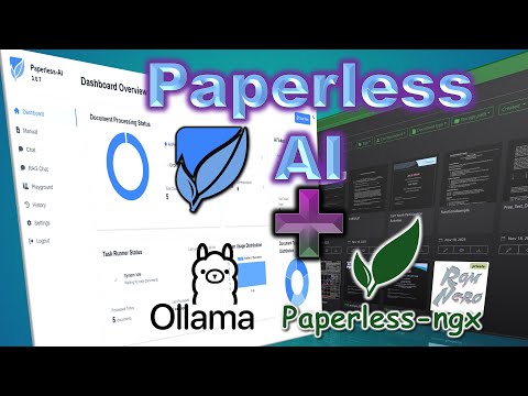 Видео: Paperless AI - управление документами с помощью AI (LLM). Paperless NGX + AI + Ollama