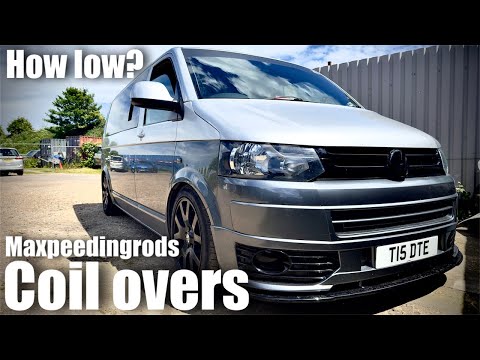Видео: Подвеска с винтовой подвеской Vw T5 - maxpeedingrods